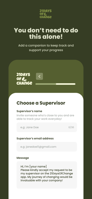 21DaysOfChange Screenshot 5 of 7