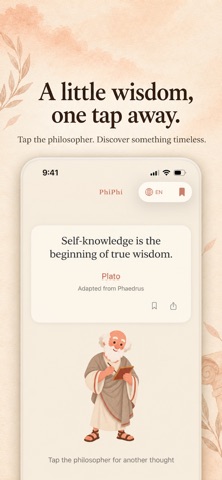 PhiPhi: Philosophical Wisdom app screenshot 2