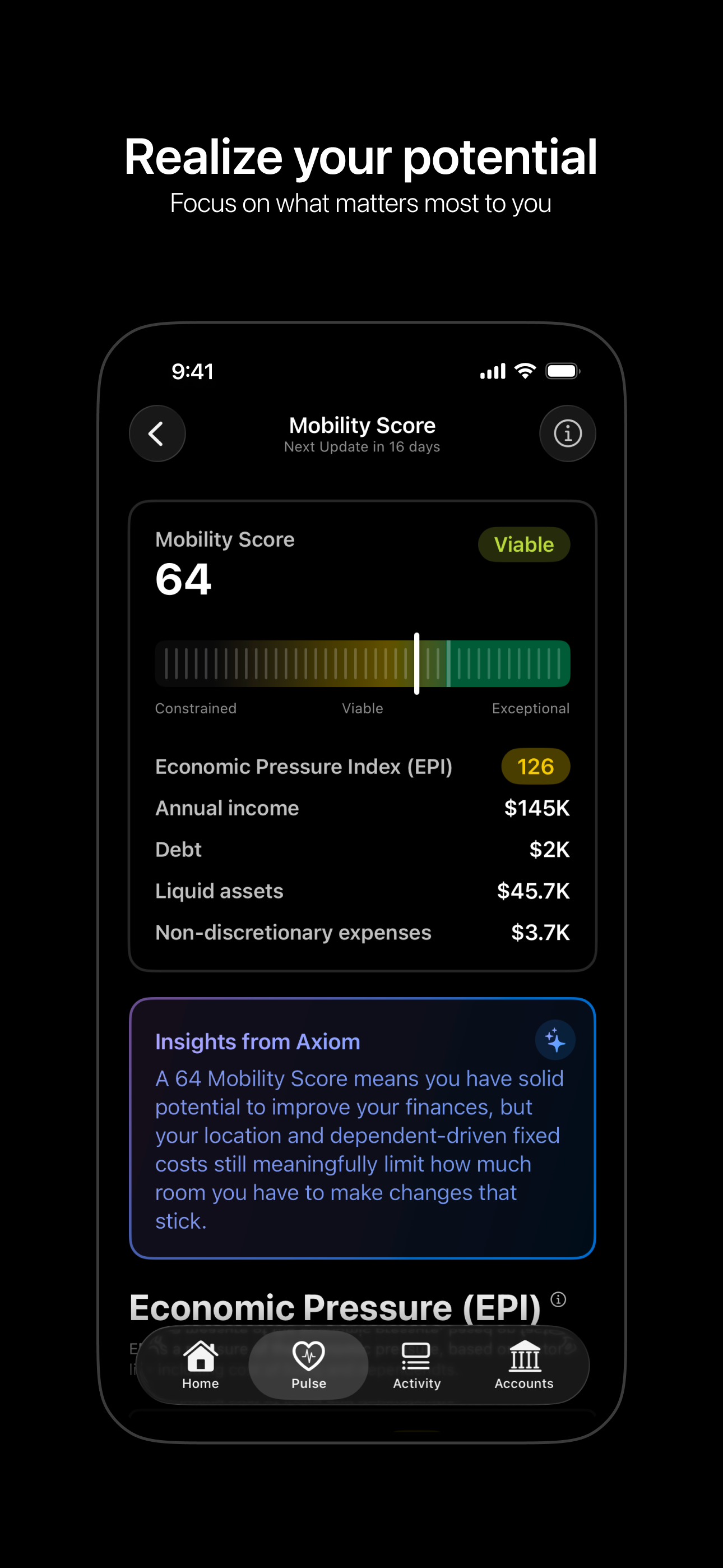 Axiom: The Human Side of Money screenshot 3
