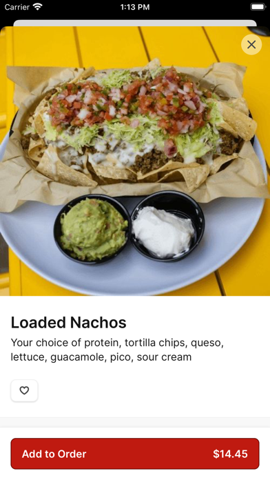 Picasso Taqueria iPhone screenshot 4 - Food & Drink app