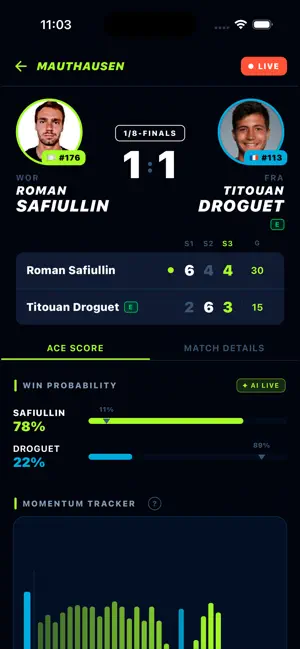 TheAce: Sports Signals screenshot 4