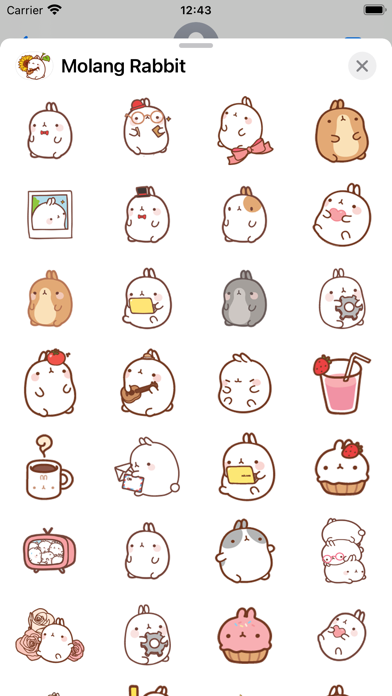 Molang Rabbit Screenshot 4 - AppWisp.com Molang Rabbit Screenshot 4 - AppWisp.com