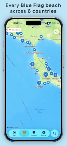 BeachDay · Blue Flag 2025 iPhone screenshot