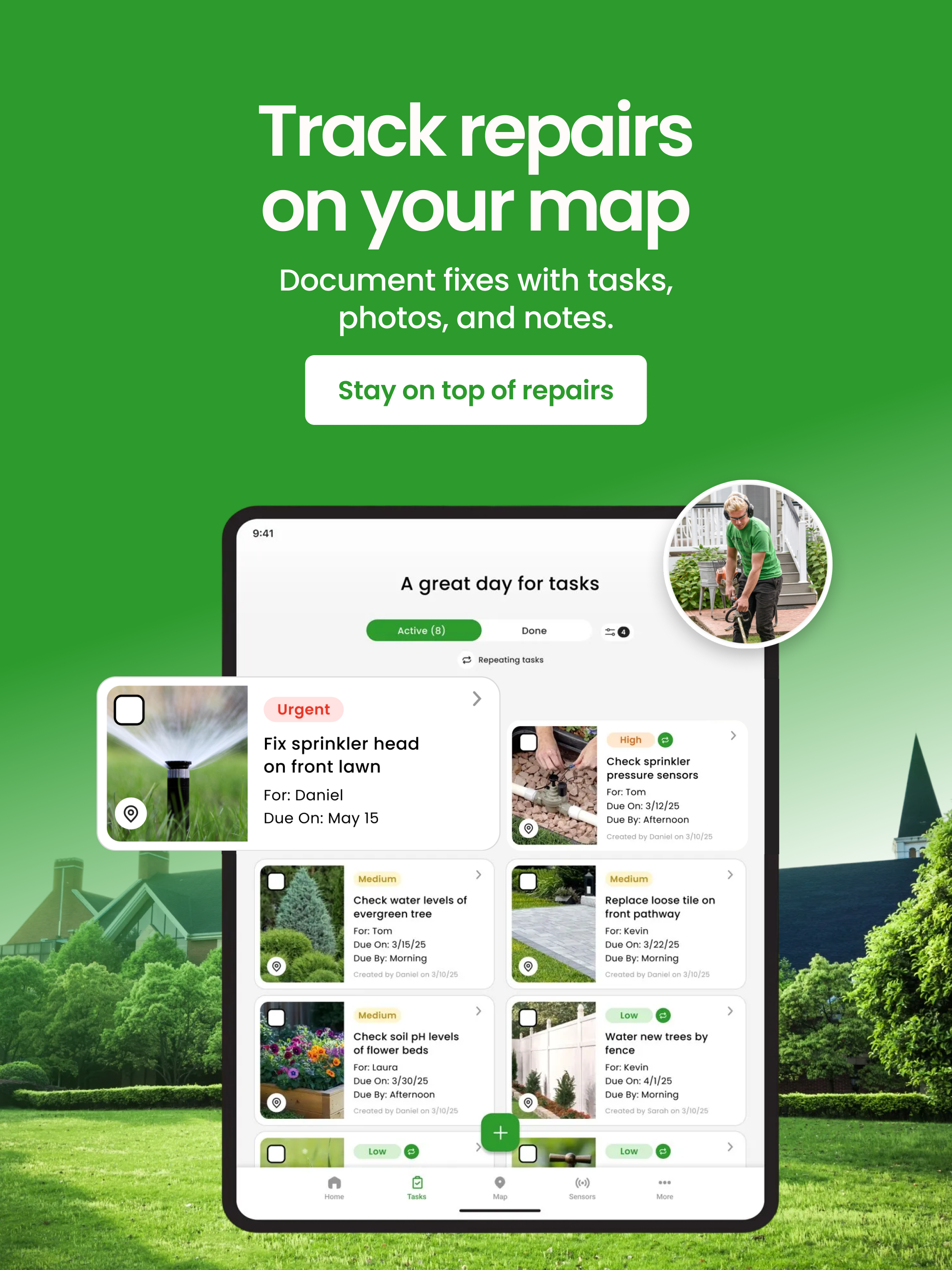 YardPro: Irrigation Mapping