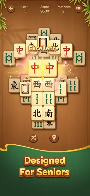 Vita Mahjong Wood screenshot 1