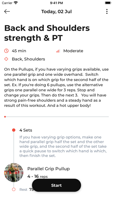 Mandy Polk Fitness Screenshot