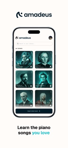 Amadeus: Learn Any Piano Song screenshot
