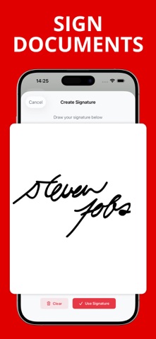 PDF Converter: Sign, Creator iPhone screenshot