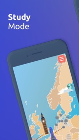 GeoExpert+ World Geography Map screenshot