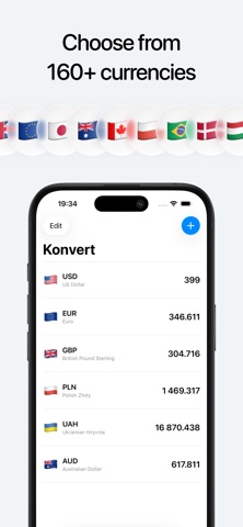 Konvert – Currency Converter screenshot