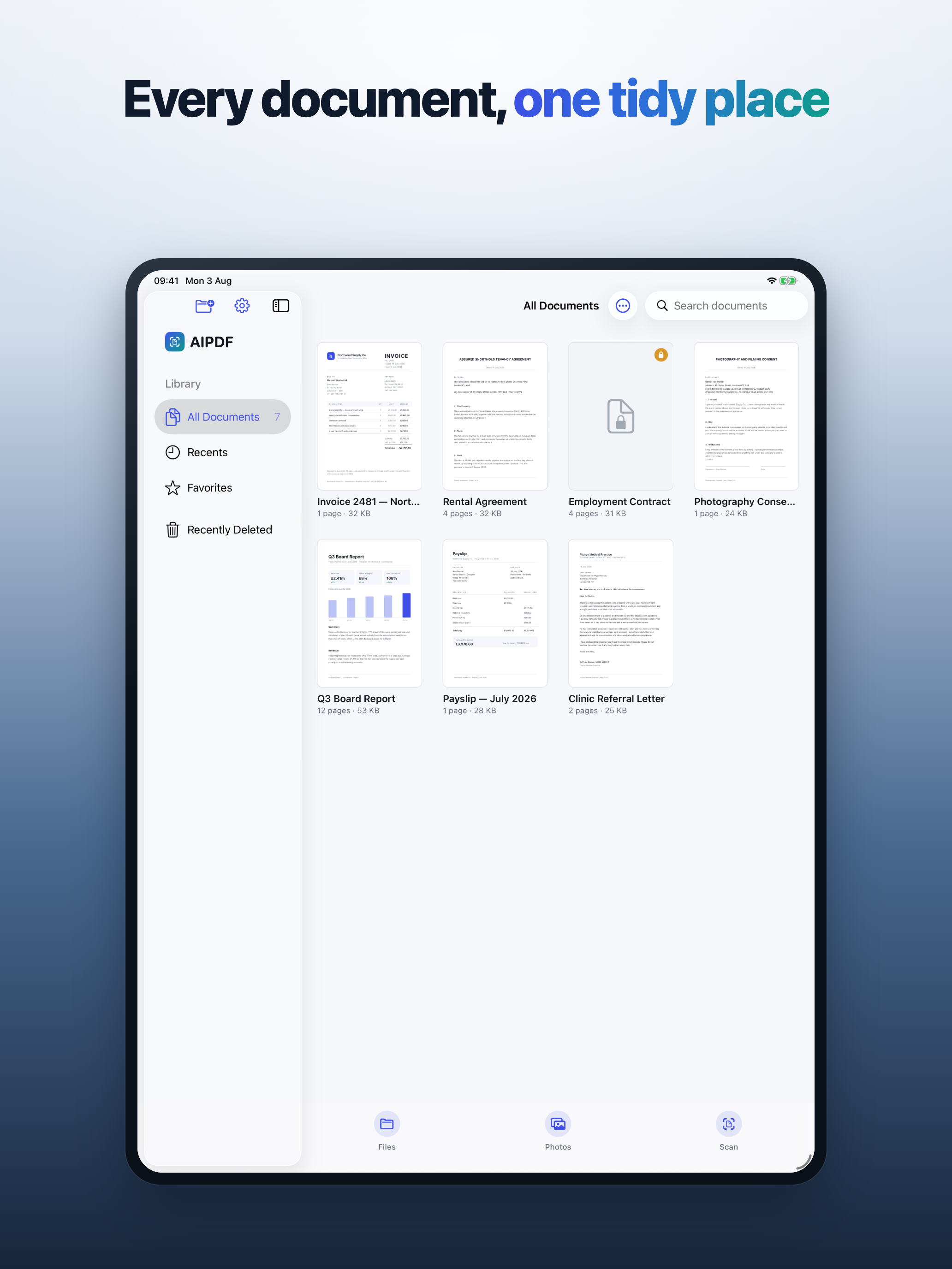 AIPDF-PDF Scanner & Editor screenshot 6