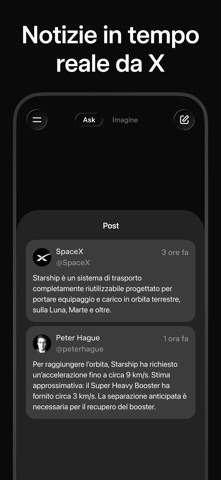 Grok - Assistente IA App Store preview screenshot 6