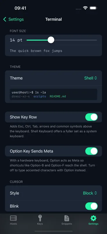 Shell SSH screenshot 5 of 6