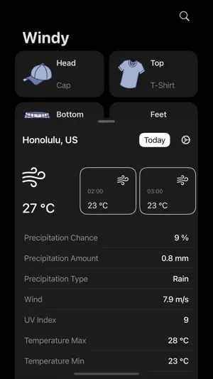 iWear: Weather Fit screenshot 2