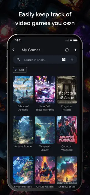 Collecting Games: Gaming App screenshot 4
