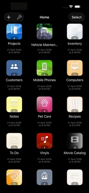 iDatabase screenshot 1