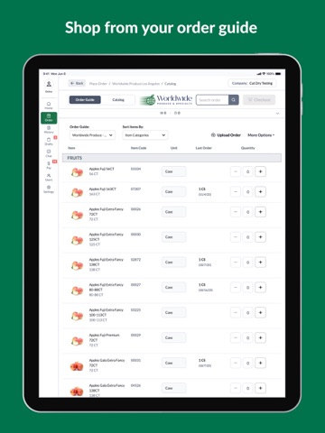 Worldwide Produce iPad screenshot