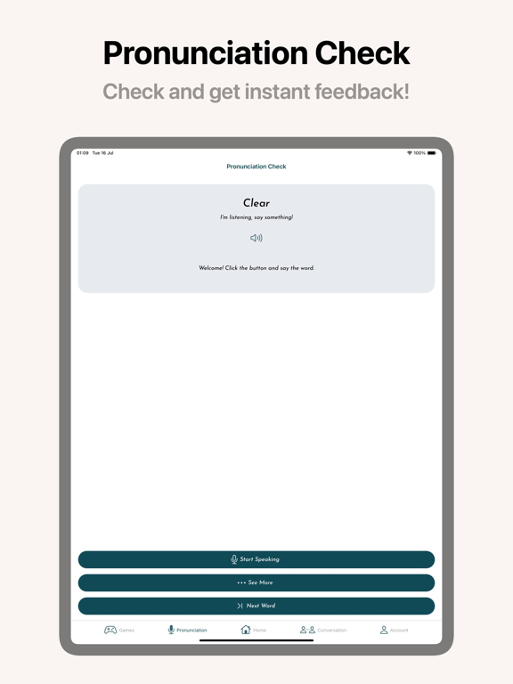 LanguageKit: AI English Coach iPad screenshot 3 - Education app