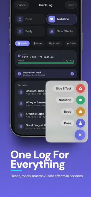 Peptide & TRT Tracker: Anre screenshot 4