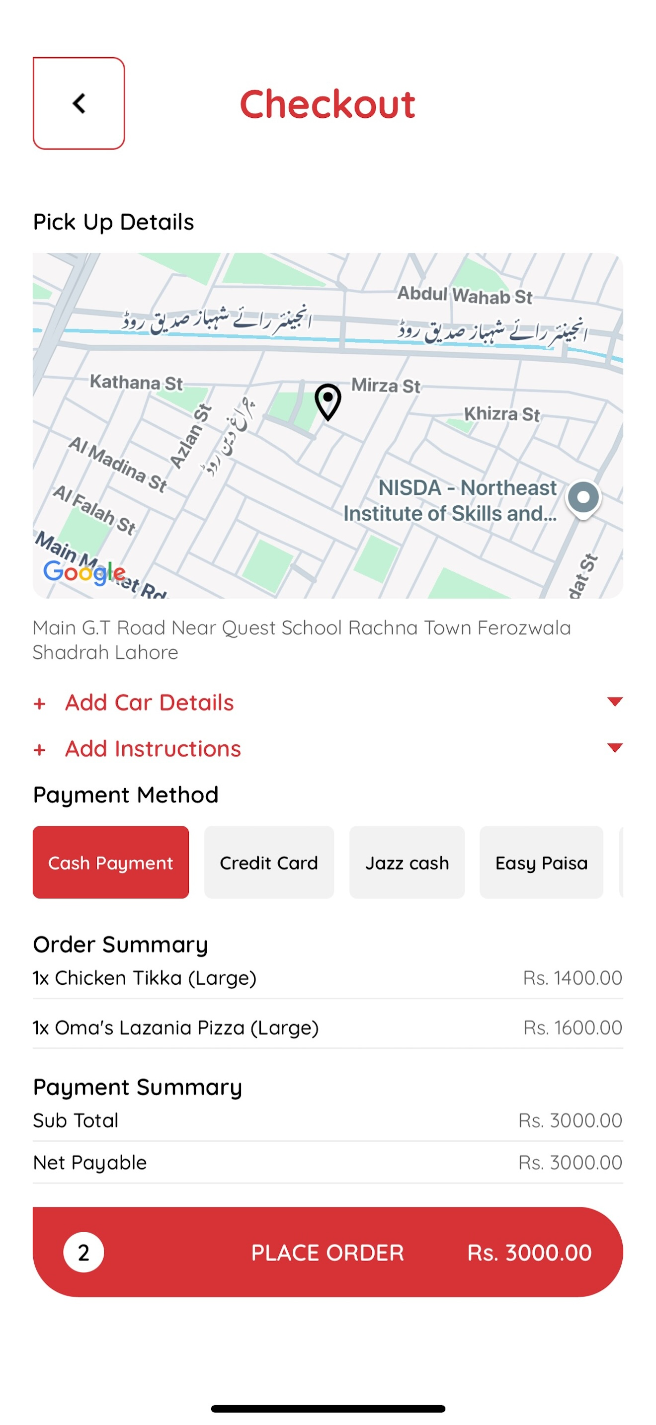OMA'S Pizza & Fast Food screenshot 4