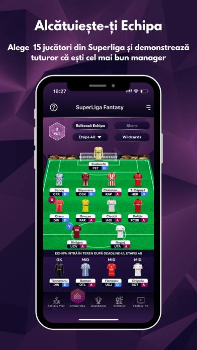 SuperLiga Fantasy Screenshot