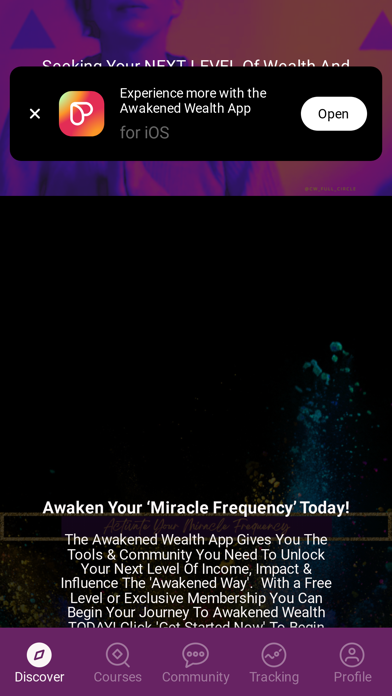 Screenshot #1 pour Awakened Wealth App