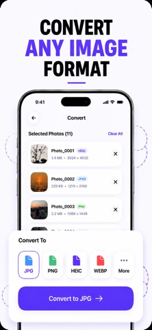 Image Converter: Batch & PDF Screenshot 1 of 6