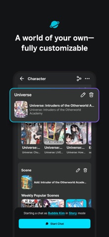BubbleChat – AI character chat Screenshot 4 of 7