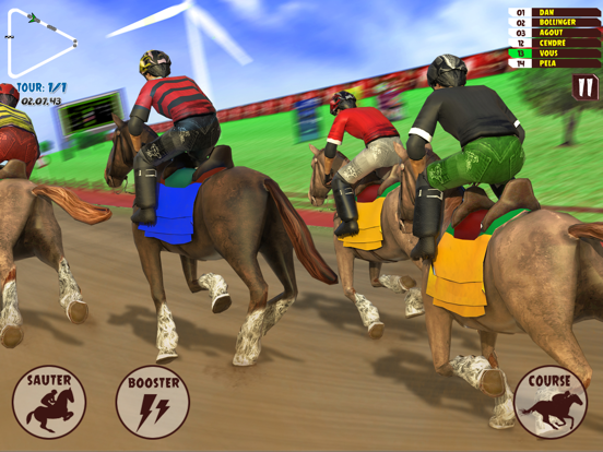 Screenshot #5 pour Cheval Cavalier Courses Jeux