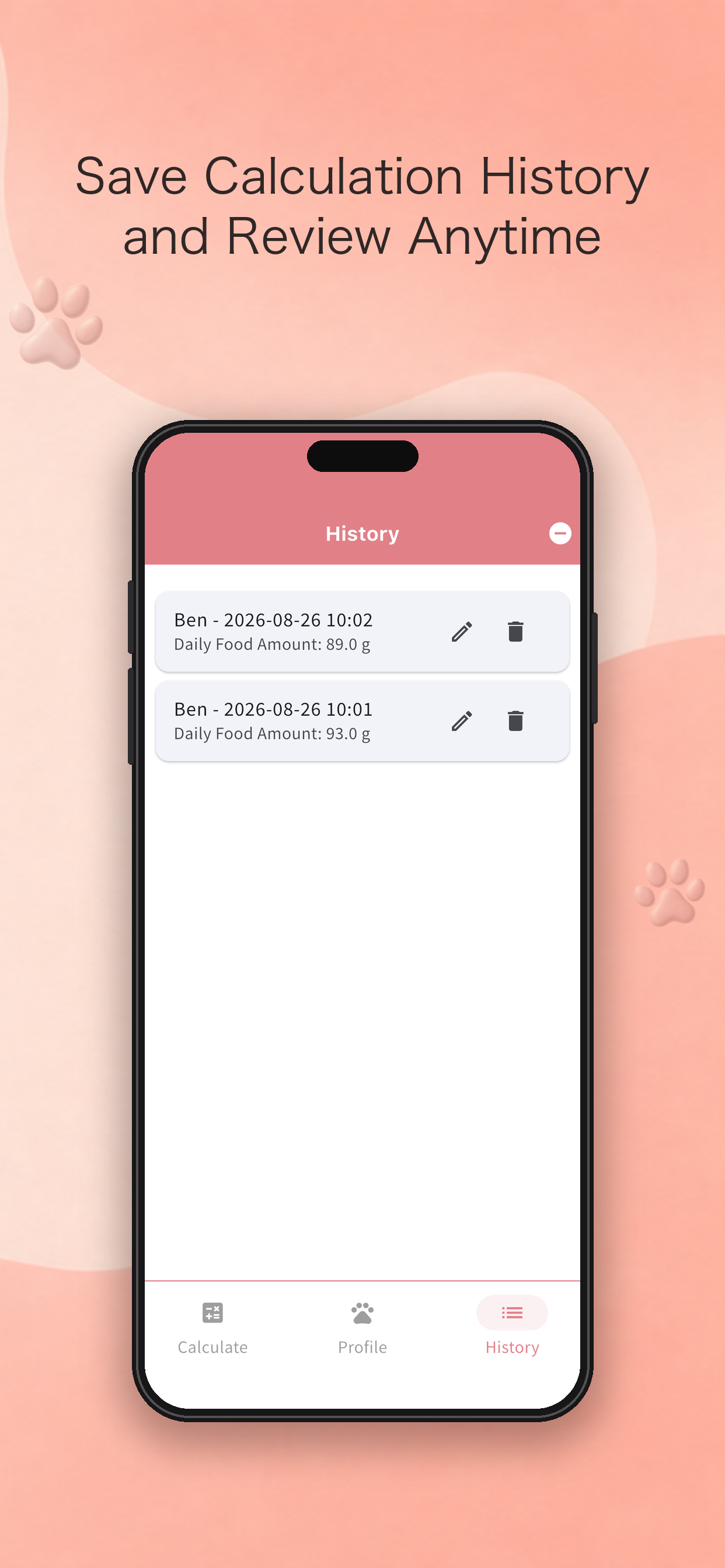 Pet Food Calculator screenshot 5