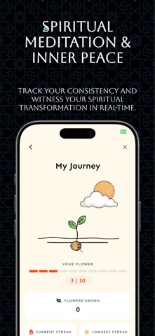 Hush: AI Islamic Habit Tracker iPhone screenshot