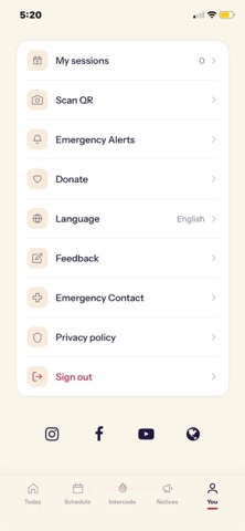 Lumen Conference iPhone screenshot
