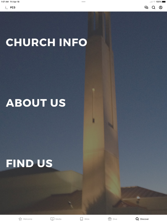 First Christian Annapolis iPad screenshot 4 - Lifestyle app