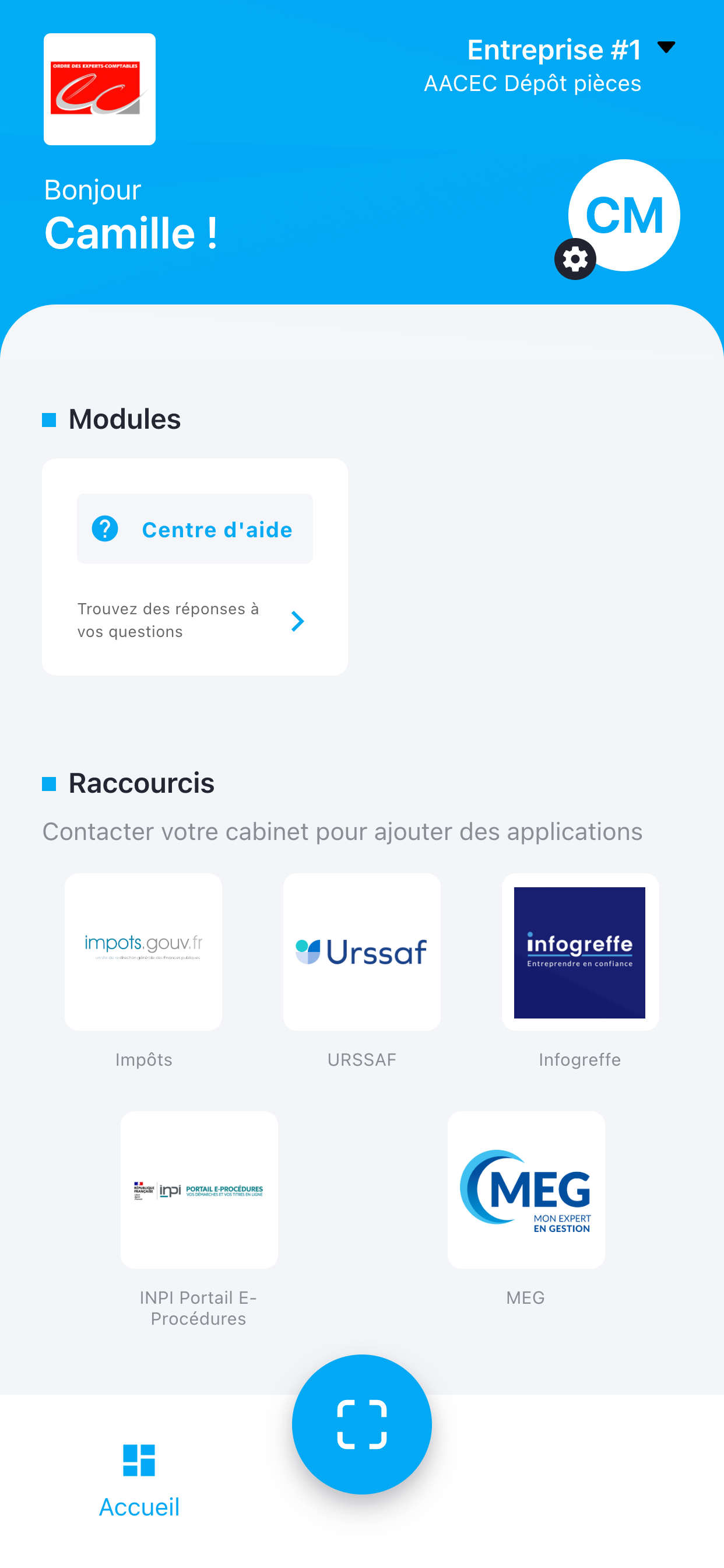 AACEC Dépôt pièces screenshot 3
