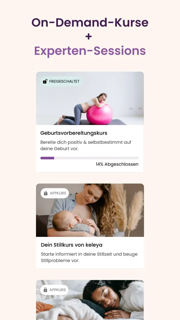 Schwangerschafts-App | keleya iPhone App Screenshot 7 – Medizin