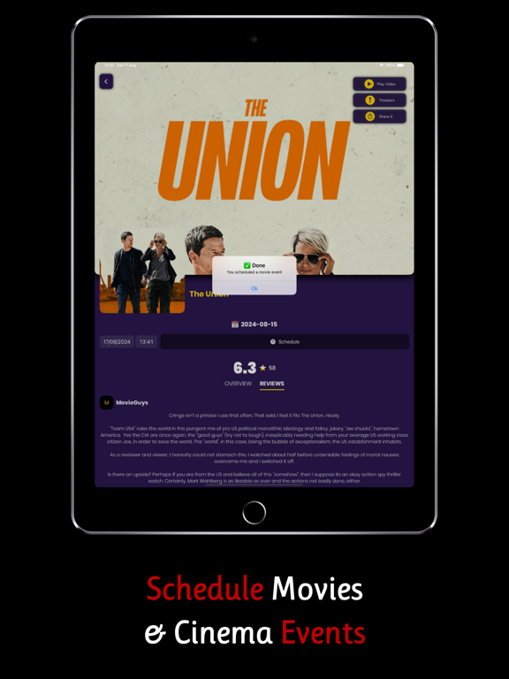 Cinegate - Movies Voice Finder iPad screenshot 6 - Entertainment app