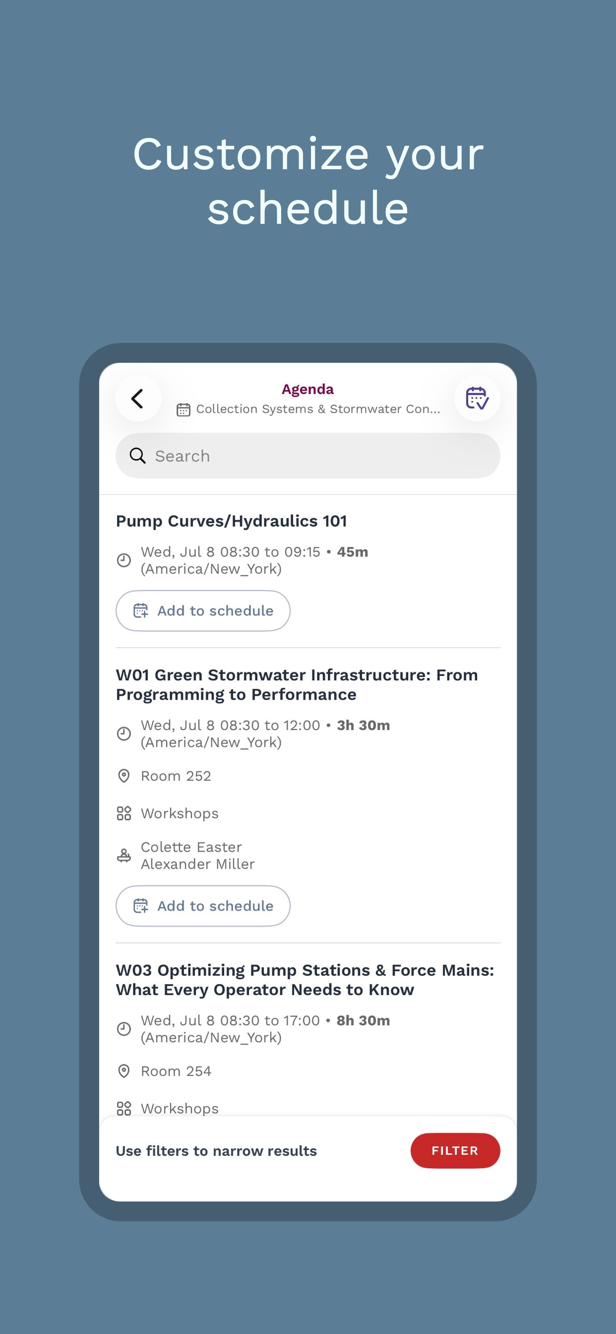 WEF Events screenshot 4