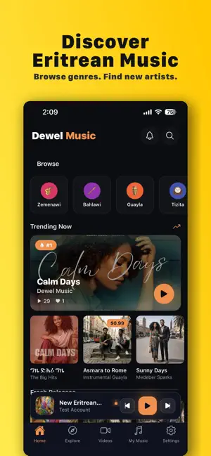 Dewel Music screenshot 1