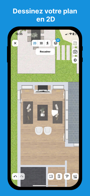‎HomeByMe - Planner maison 3D Capture d'écran