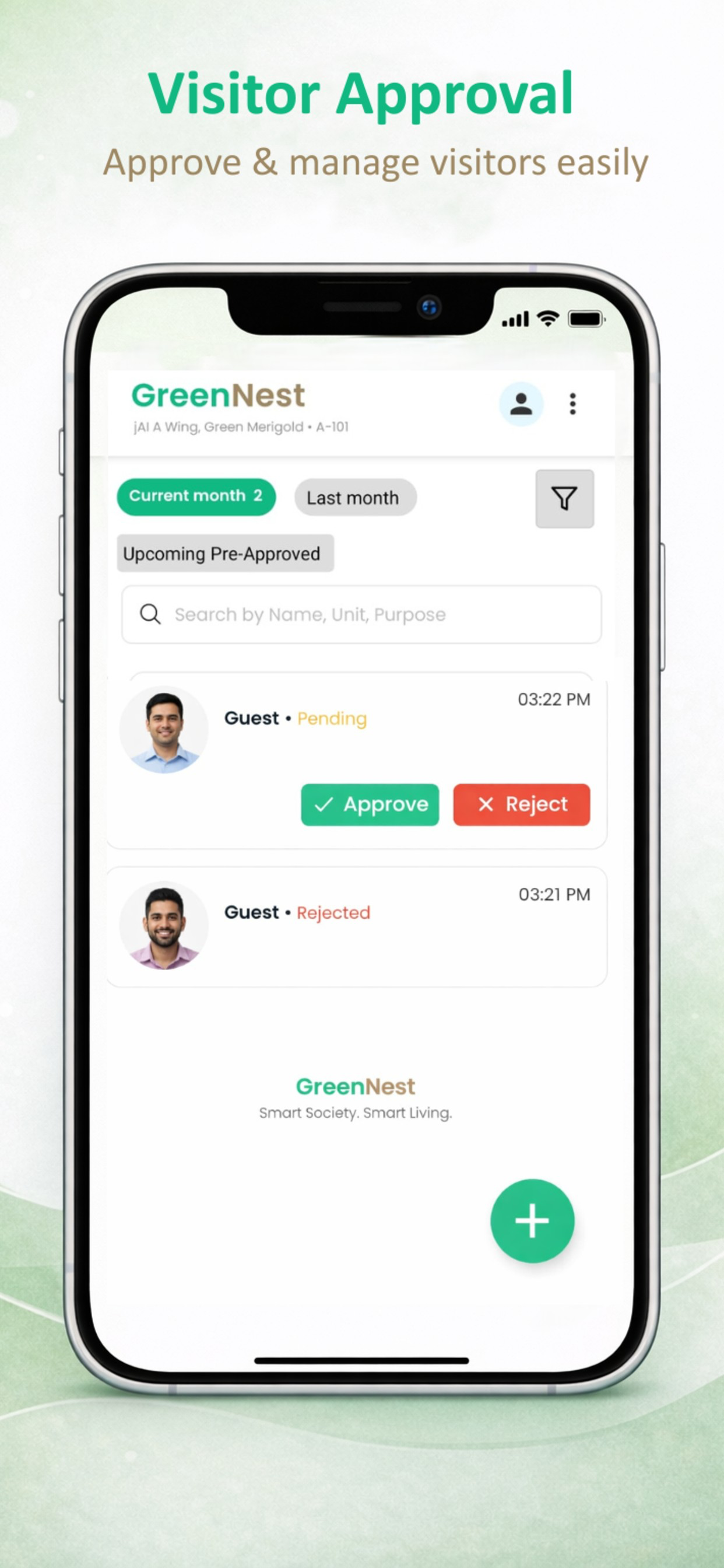 GreenNest: Society Management