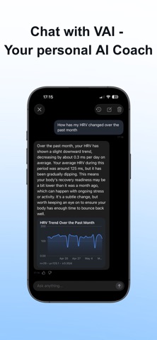 Vitalstat: AI Health & Fitness iPhone screenshot