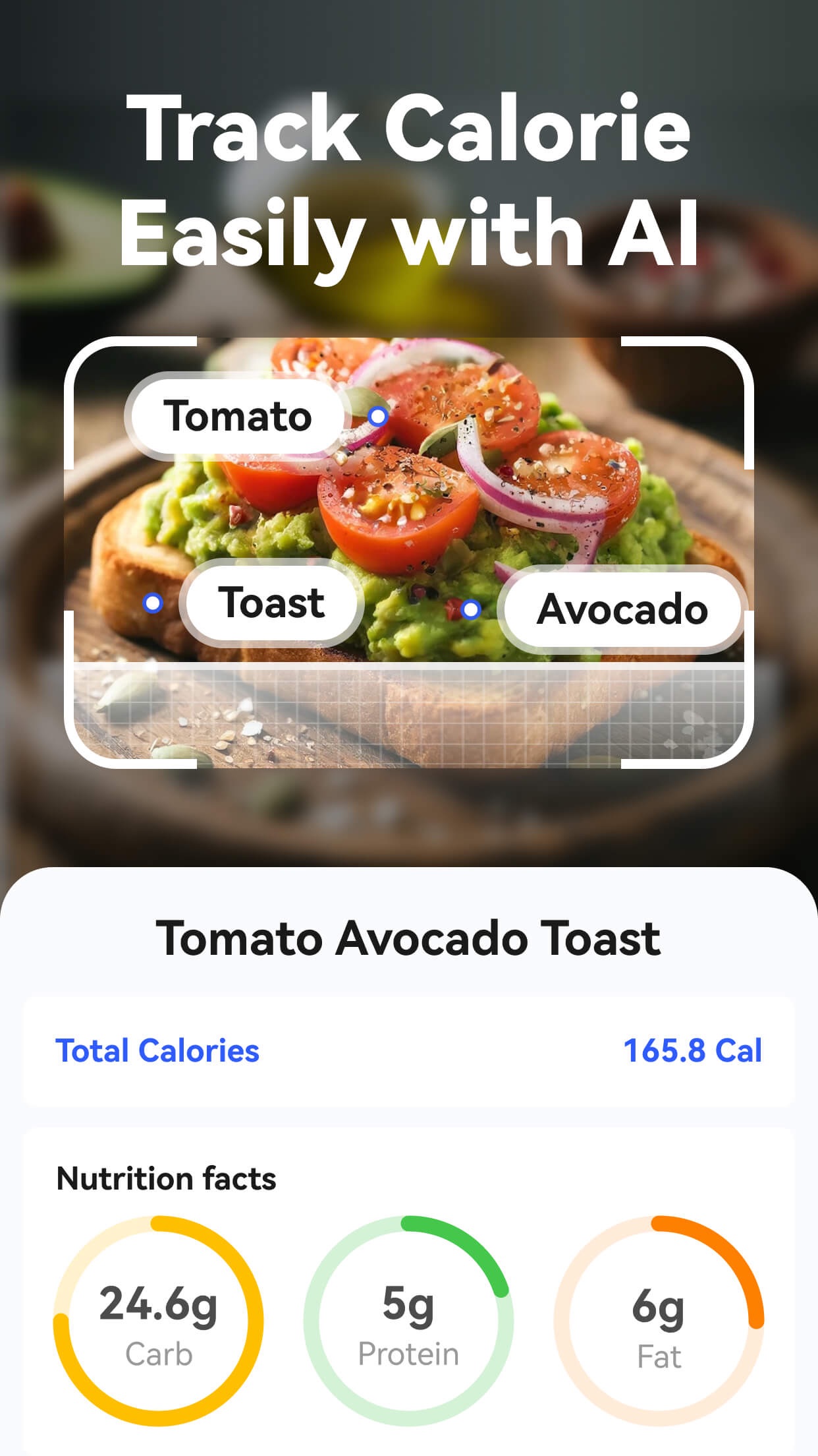 AI Calorie Counter - Appediet screenshot 1