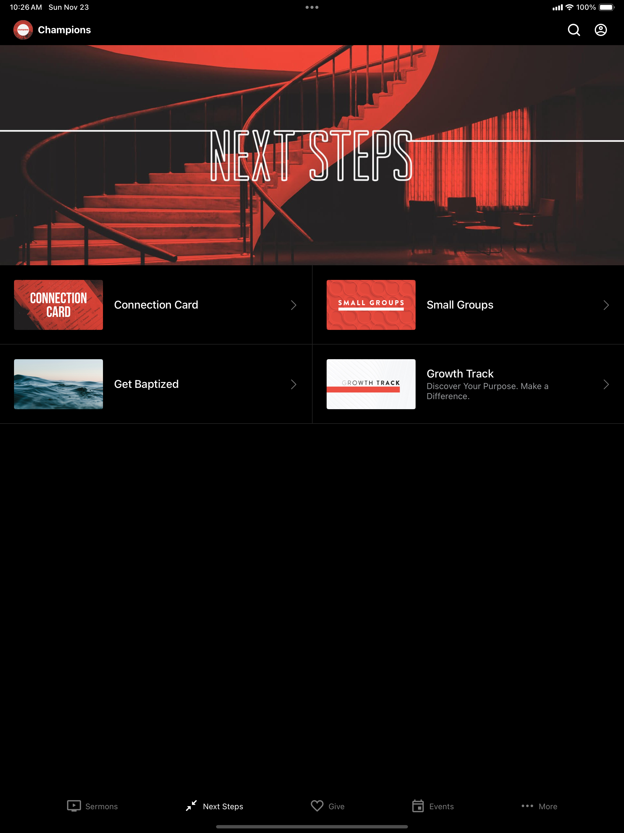 Champions App
