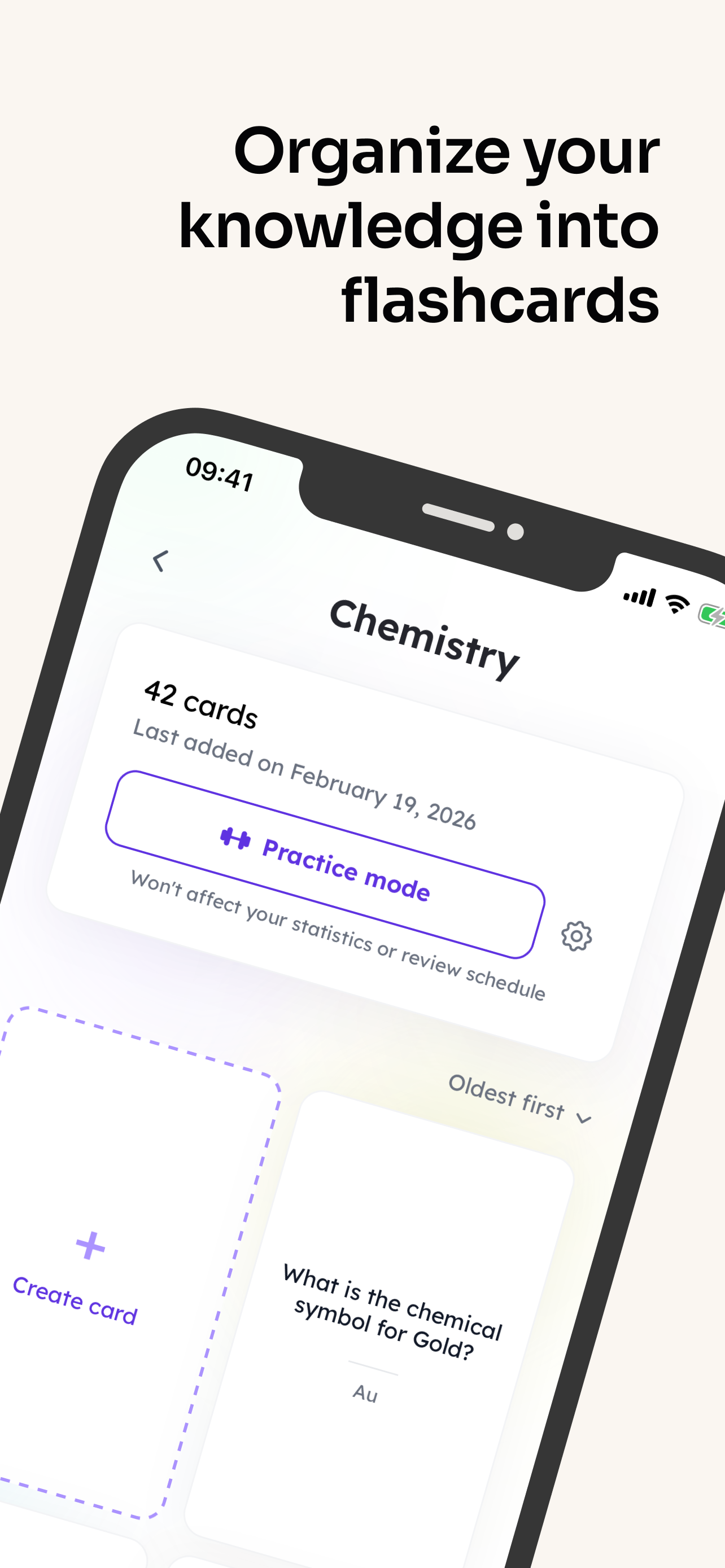 Cortx - Flashcard revisions