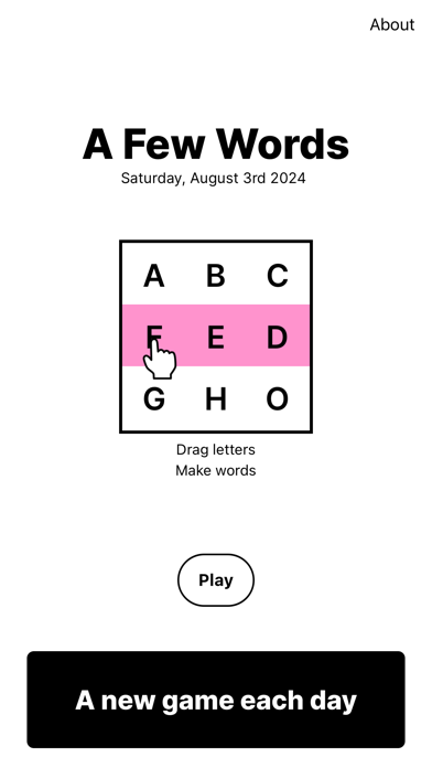 A Few Words Screenshot