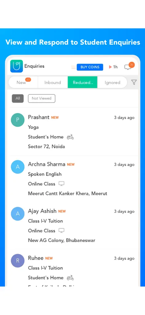 UrbanPro for Tutors - Business App | MWM