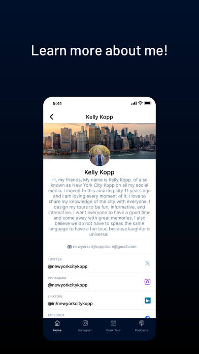 New York City Kopp iPhone screenshot