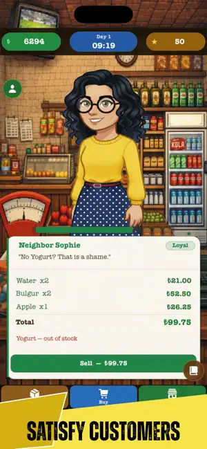 Uncle Grocer - Market Sim screenshot 3