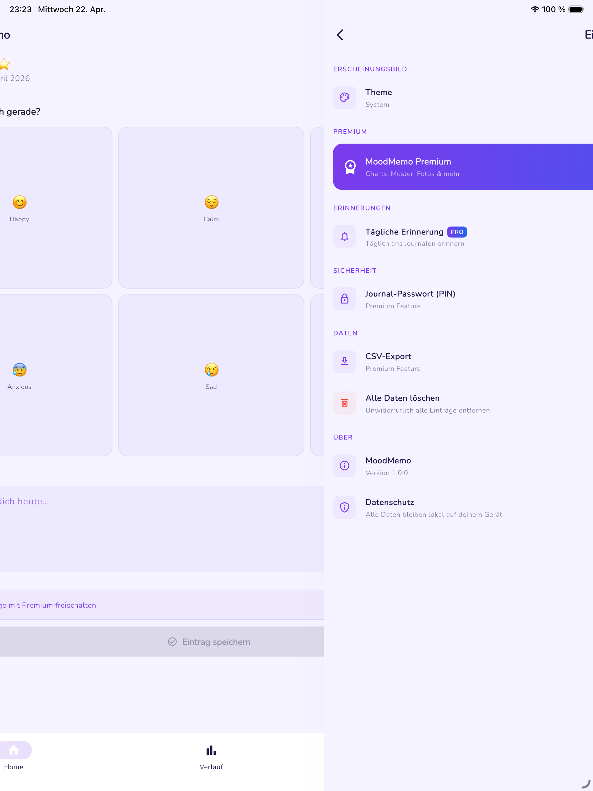 MoodMemo – Daily Mood Journal