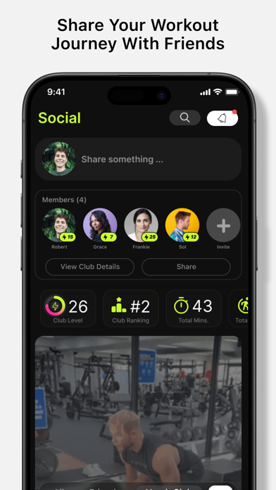 MOTUS AI: Workout Planner Screenshot